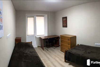 Уютная 3-х комнатная квартира в районе строителей.